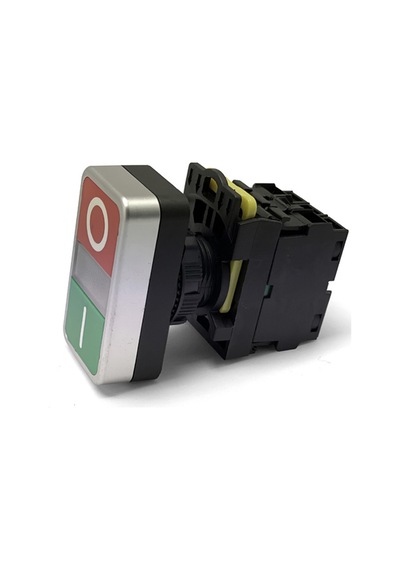 Ew-55-11rl 1no+1nc 220v Ac Ledli Yeşil-kırmızı İkiz Buton Eurowest - 2'li Paket