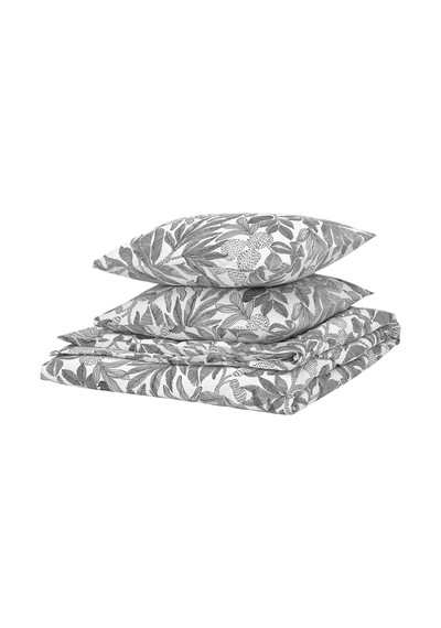 Ikea Brokdracena Çift Kişilik Nevresim Takımı 220 X 240 Cm Beyaz - Siyah