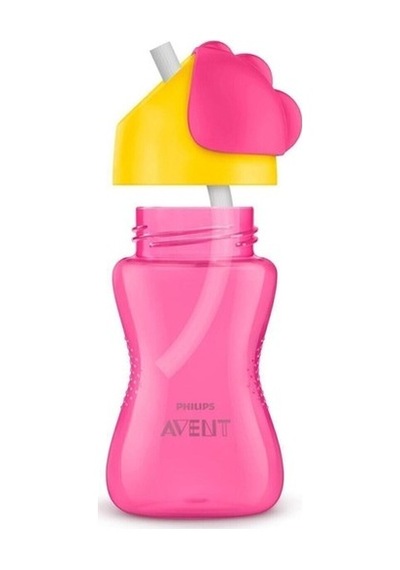 Philips Avent Pipetli Bardak 12 Ay+ 300 Ml Scf798/02 Pembe - Sarı