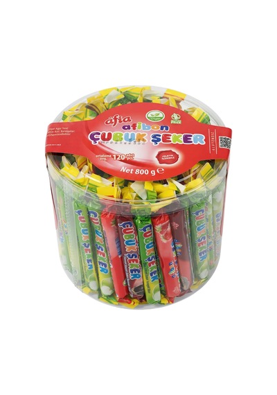 Afia Afibon Karışık Çubuk Şeker 120x6,7 Gr