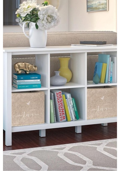 Digithome Keçe Çok Amaçlı Raf Düzenleyici Kutu Organizer 30 Cm Kahverengi - 103679 C1-1-1523