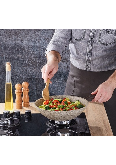 Falez Creamy 28 CM Wok Tava