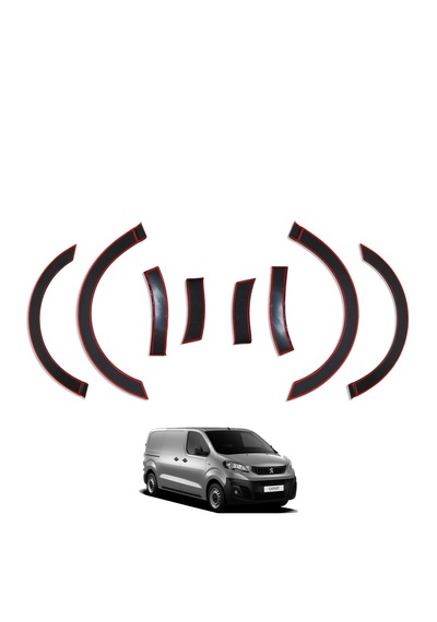 Peugeot Expert Çamurluk Dodik Seti 2017 Ve Üzeri 8 Parça