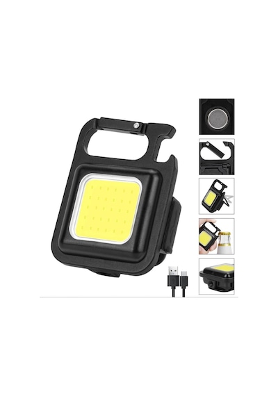 Mighty 800 Lümen 30 Cob Led Mıknatıslı Kamp Feneri El Feneri N11.16344