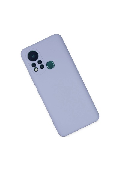 Cosmotex Newface İnfinix Hot 11s Kılıf Nano İçi Kadife Silikon - Lila LİLA