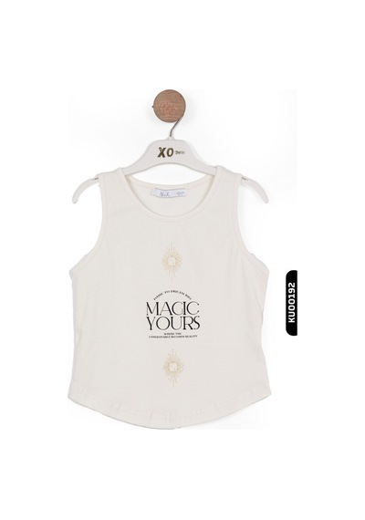 Nk Kids Xo Kids Kız Çocuk Tişört 8-14 Yaş 36335 Ekru