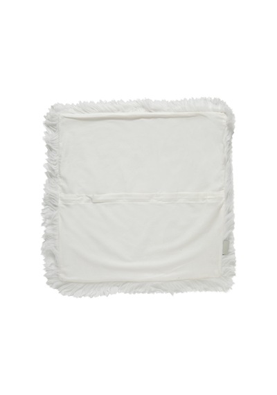 Mudo Home Bonıta Kırlent Kılıfı Beyaz 45x45