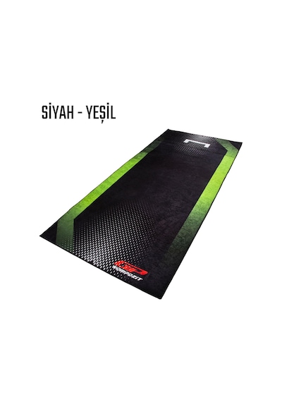 GP Kompozit  Universal Motosiklet Halısı Siyah