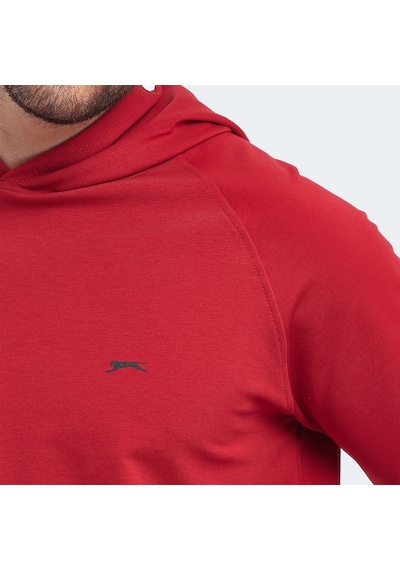 Slazenger KICKER IN Erkek Sweatshirt Kırmızı