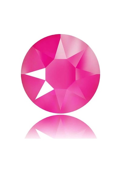 Hacimsel Neon Kristal Taş Pembe - 3d Parlak Nail Art Tırnak Süsü