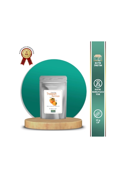 Trabzon Hurması Kuru Meyve Cipsi Dondurularak Kurutulmuş Freeze Dried 30 G