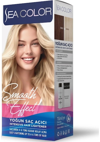 Sea Color Smoot Effect Intensive Hair Lightener Yoğun Saç Açıcı