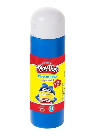 Play-Doh 250 Ml Parmak Boyası Tüp Mavi