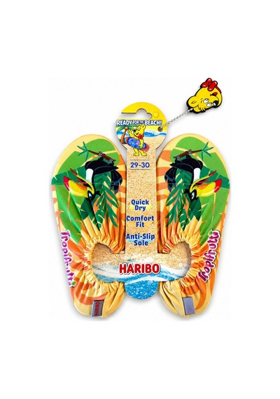 Haribo Lisanslı Tukan Baskılı Çocuk Deniz Ayakkabısı Turuncu