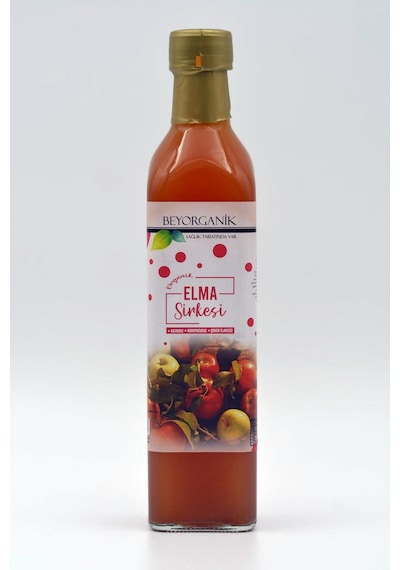 Beyorganik Pestisit Analizli Organik Elma Sirkesi 500 ML