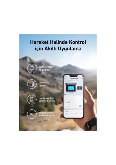 Anker Solıx Bp1000x Ekstra Batarya 1056wh Anker Solıx C1000x Uyumlu