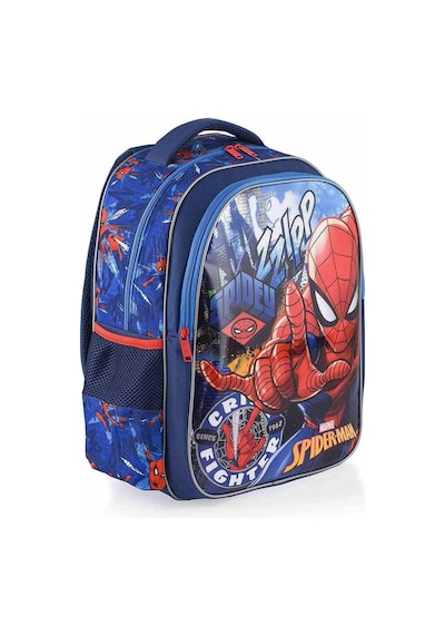 Frocx Spiderman Ilkokul Çantası Due Fighter Ilkokul Sırt Çantası Çok Renkli