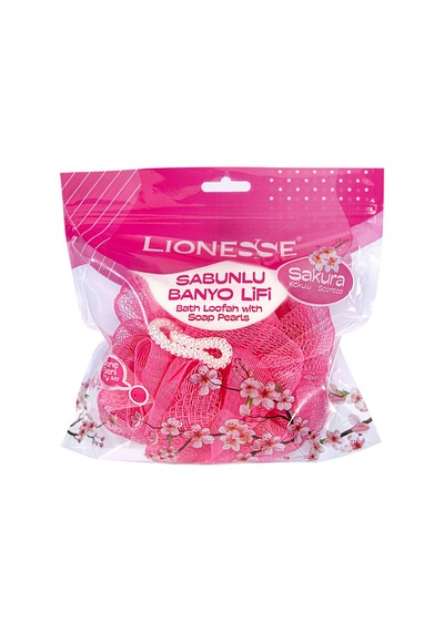 Sabunlu Banyo Lifi 956 Sakura Çiçeği Kokulu, Seyahat Boy, Bpa Free, Yumuşak Doku