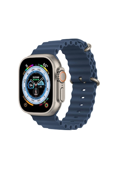 Koodmax  Apple Uyumlu  Watch  1 2 3 4 5 6 7 8 Se Ultra Ocean Loop Tokalı Kayış Kordon 42 44 45 49mm