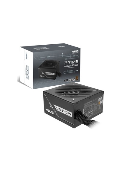 Asus Prıme-650b-black Güç Kaynağı Üntesi 650 W 20+4 Pin Atx Siyah
