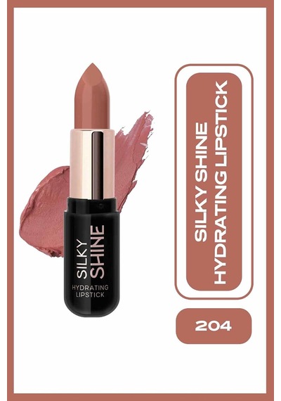 Silky Shine Hydrating Lipstick - Nemlendirici Ruj No:204 Çok Renkli