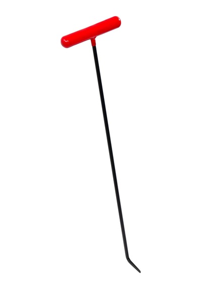 60 Cm 8 Mm Çap Tek Kıvrımlı Yassı Uçlu Boyasız Göçük Düzeltme Çubuğu - S4-06, Pdr Çubuk