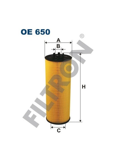 FILTRON OE650 YAĞ FİLTRESİ PASSAT (98-05) 2.5TDI- A4 (97-06)- A6