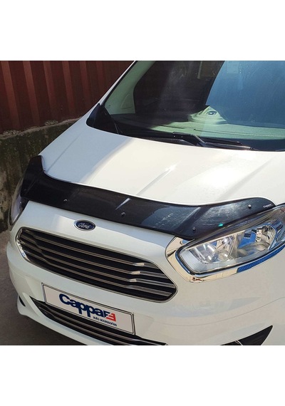 Cappafe Ford Courier Ön Kaput Koruyucu Rüzgarlık 4Mm Abs 2014-