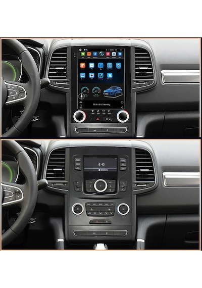 Exvol Renault Megane 4 Tesla Ekran  Android Multimedya 4GB/64GB Carplay Ips Ekran