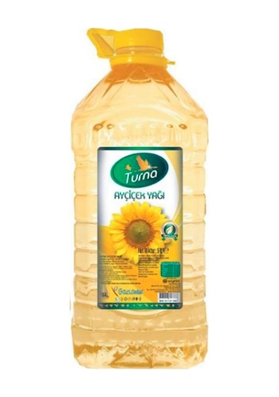 Turna Ayçiçek Yağı Pet 5 L
