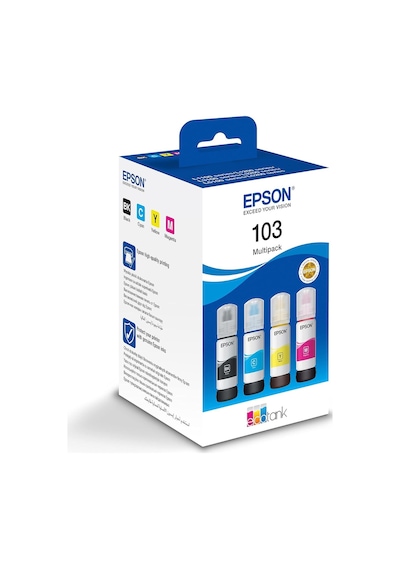 103 Ecotank 4 Renkli Çoklu Paket C13t00s64a