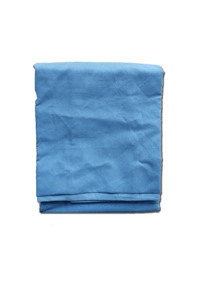 60x80cm Desensiz Yastık Kılıfı, Pamuklu Kaliteli Kumaşlı, Fermuarlı, Sadece Kılıf Mavi