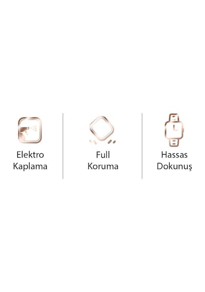 Coofbe Armor Zırhlı Apple Uyumlu Watch 41 MM Full Kaplama Kılıf 2-3-4-5-6-7-8 ve SE