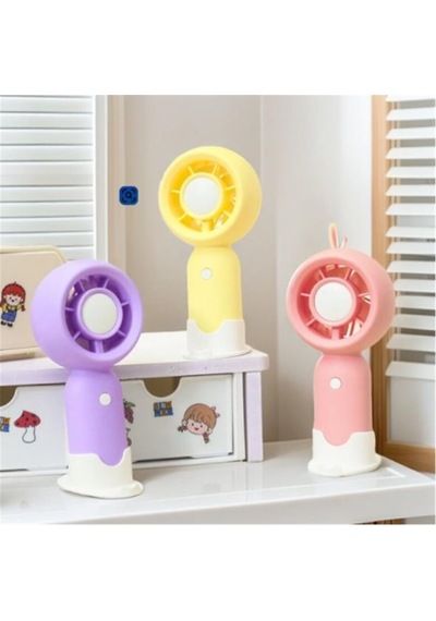 Csl F2 Şarjlı Mini Fan Mor