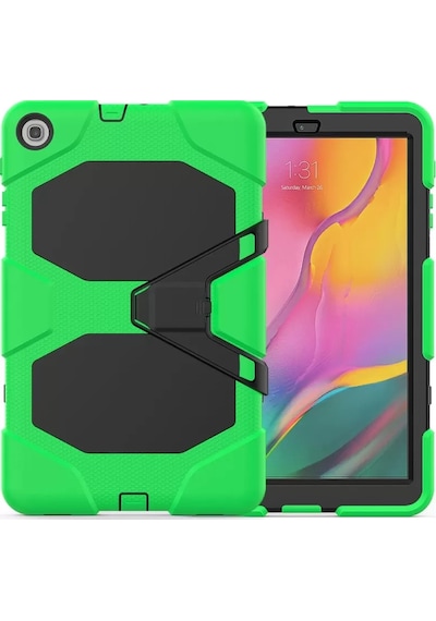 Newface Samsung Galaxy T510 Tab A 10.1 Kılıf Griffin Tablet Kapak - Yeşil Diğer