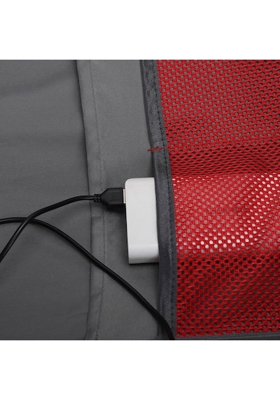 Laptop Sırt Çantası Usb Şarj Girişli İş Seyahat Su Geçirmez Notebook Apple Uyumlu iPad Ve Evrak Taşıma Çantası Gri Gri