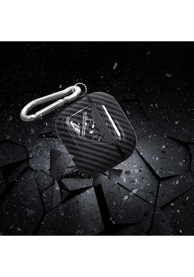 Lexroo Apple AirPods Uyumlu 3. Nesil Kılıf Airbag 05 Silikon - Yeşil