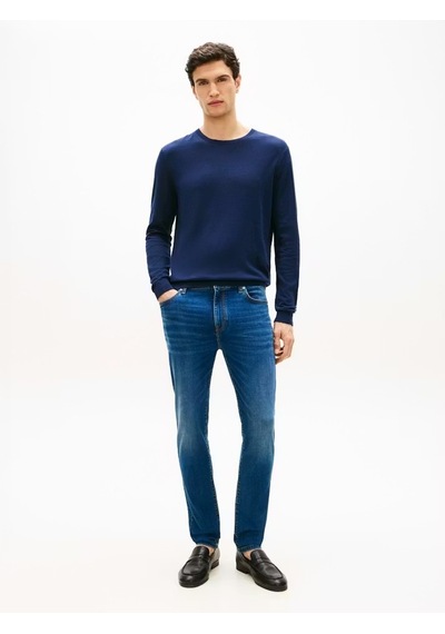 Tommy Hilfiger Mw0mw43142 Wcc Slim Bleecker Erkek Denim Pantolon Mavi