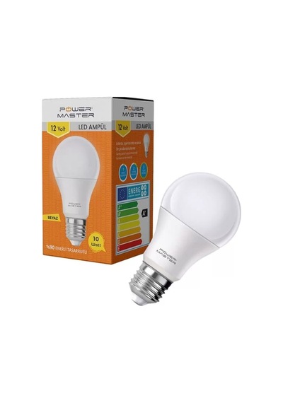Sh Powermaster Pmled-12 10 Watt 12 Volt 6500k Led Ampul Najmaddin