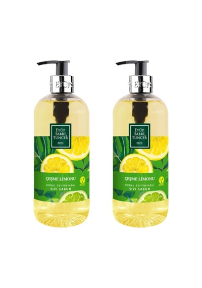 Eyüp Sabri Tuncer Çeşme Limonu Doğal Zeytinyağlı Sıvı Sabun 500 Ml X 2 Adet 75986907