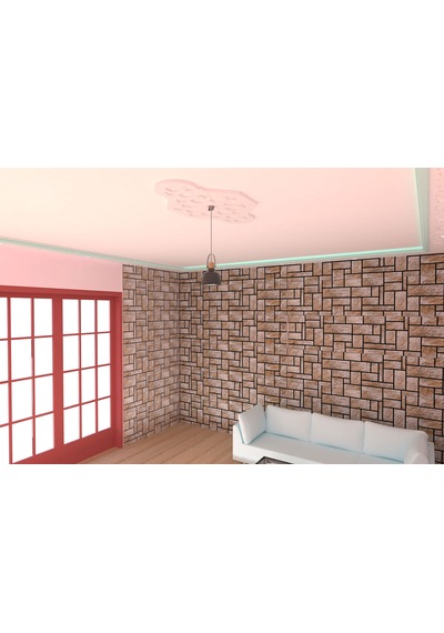 Motifpiyer Lamba Tavan Göbeği-48-55x95cm-sekizgen-2adet