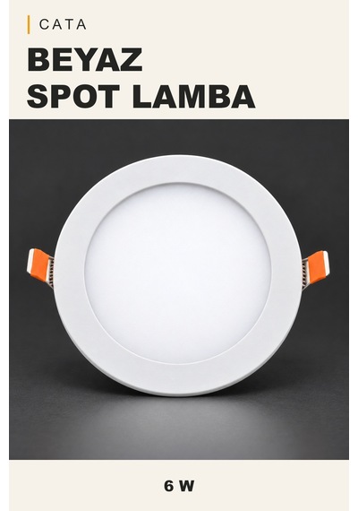 Cata 6w Beyaz Led Spot