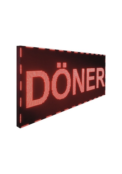 64x128cm Led Tabela - Kayan Yazı