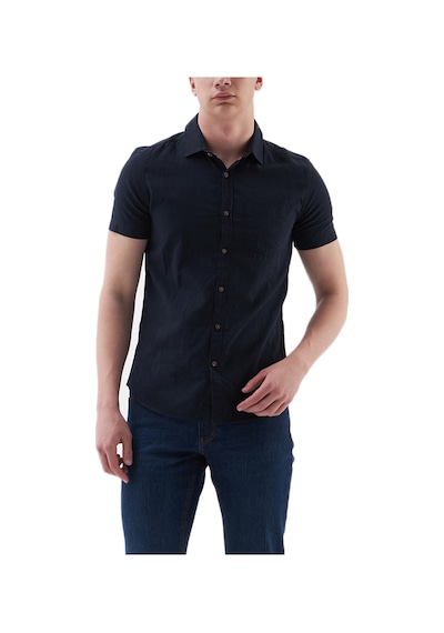 Loft Regular Fit Erkek Kısa Kollu Gömlek Lf2024492 Lacivert