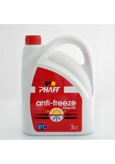 Phaff Antıfırız Kırmızı Organık 3 Lt -37 Derece