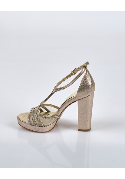 Natty Shoes Altın Kadın Ayakkabı 20119671 001