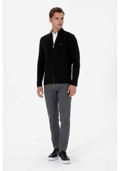 U.S. Polo Assn. Erkek Gri Slim Fit Kanvas / Chino Pantolon 50310340-VR024