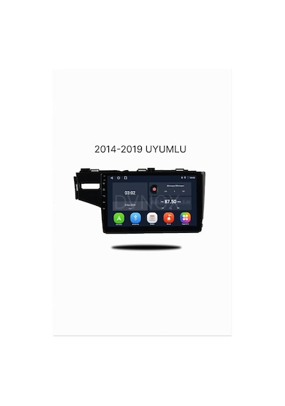 Snp Serisi Honda Jazz 2014 İle 2019 Uyumlu 10" Android Multimedya Sistemi 6-128 Gb Hafıza Carplay Android Auto Ve Geri Görüş Kamerası 10"