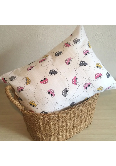 %100 Pamuklu Müslin Bebek Yastık Kılıfı 35x45 1 Adet Çok Renkli