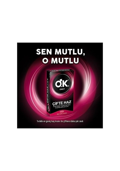 Çifte Haz Prezervatif 10 Adet